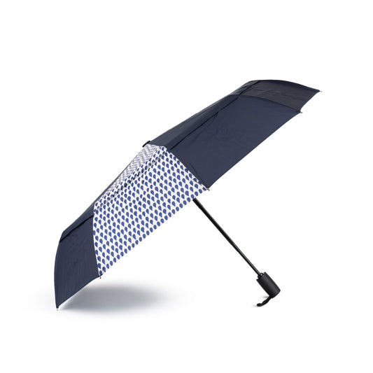 Denim Raincoat/Midnight Umbrella Recycled Nylon