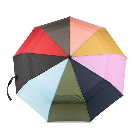 Bright Rainbow Umbrella Recycled Nylon
