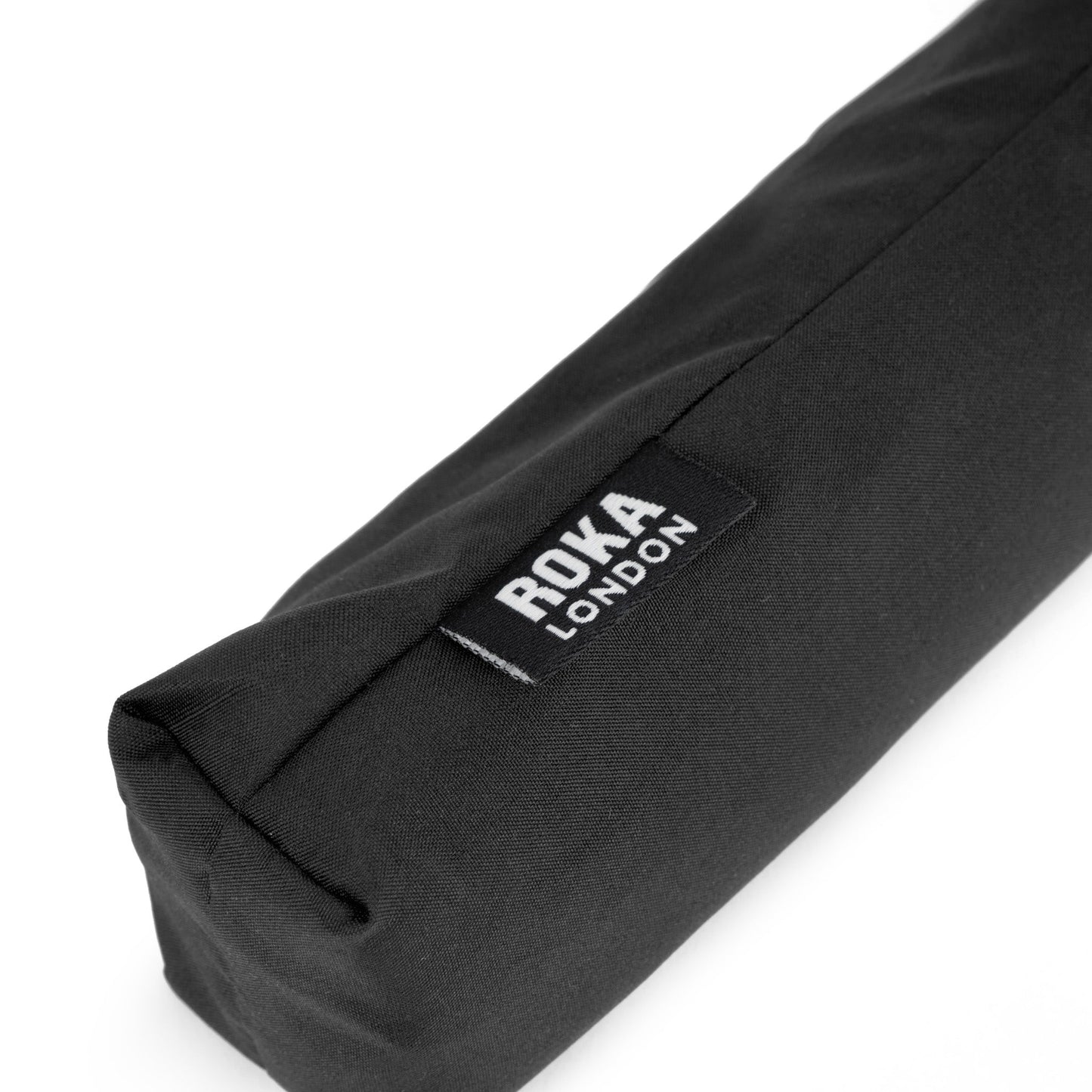 Ultralight black recycled nylon
