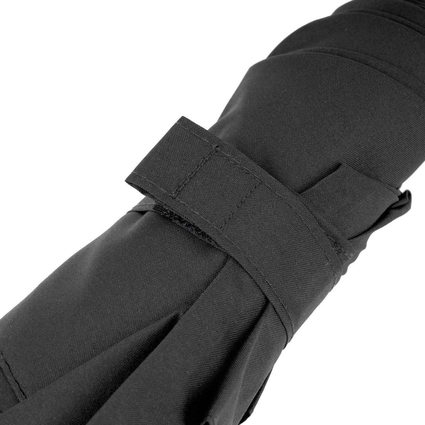Ultralight black recycled nylon